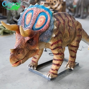 Gecai <span class=keywords><strong>Jurassic</strong></span> Dino <span class=keywords><strong>Park</strong></span>, Animales Animatrónicos de Tamaño Real, Dinosaurios, <span class=keywords><strong>Triceratops</strong></span> - Product Image 2