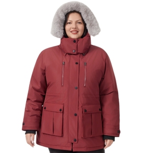 แจ็กเก็ตกลางแจ้งหนาทึบสำหรับผู้หญิง, แจ็คเก็ตเสื้อคลุมกันหนาว - Product Image 6