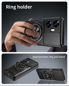 Fundas Protectoras para Teléfono Móvil con Soporte Deslizante para Cámara para Oppo Realme C55 C75 C71 C65 C51 15 Pro A60 A78 A17 A57 <span class=keywords><strong>A77</strong></span>, Fundas Resistentes a Golpes - Product Image 6