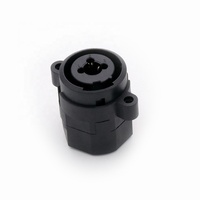 Connecteur XLR à angle droit 11 broches + Jack 6,35 mm, connecteur combiné audio XLR pour amplificateur de puissance, microphone