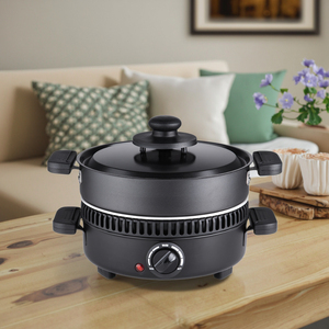 Mini fabricante eléctrico de crepes y panqueques Material antiadherente de PTFE para uso doméstico y <span class=keywords><strong>parrilla</strong></span> de aperitivos incluida - Product Image 1