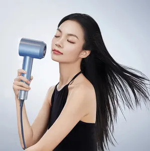 portable industrial 22m/s super hair drying low noise one step mini ionic Electric high speed hair dryer with diffuser