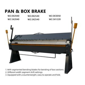 1.2mm 1.5mm 1300mm 2500mm <strong>Manual</strong> Steel Aluminium Plate <strong>Folding</strong> <strong>Sheet</strong> <strong>Metal</strong> Bending <strong>Machine</strong> - Product Image 4