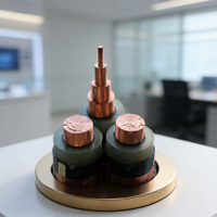 Cable de Cobre de Alta Tensión LSZH, Suministro de Fábrica, Cables de Alimentación con Aislamiento XLPE, Bajo Humo, Libre de Halógenos