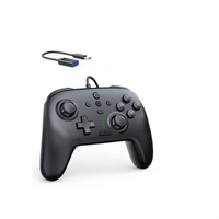 Manette filaire pour Switch 2 Pro avec contrôle de mouvement 9 axes, bouton C et touches arrière personnalisables pour Nintendo Switch/Switch 2/PC