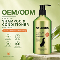 Shampoo pour animaux de compagnie à base de formule végétale naturelle, sans alcool, lavage doux pour chiens et chats, produit de toilettage pour animaux de compagnie, étiquette privée OEM