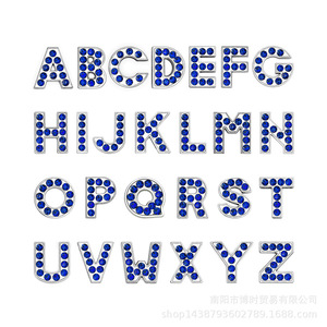 Letras del Alfabeto de Metal de Lujo A-Z, Dijes Personalizados para Collares de Perro, Accesorios para Mascotas - Product Image 6