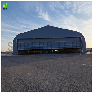 Carpa Excelente, Grande, Semipermanente, Tipo Hangar para Aviones, Carpa de PVC para Almacenamiento Industrial - Product Image 5