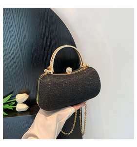 2025 New Fashion Trend Women's <b>Gold</b> Chain Shoulder <b>Bag</b> <b>Evening</b> Dress Women's Handbag Women's Crossbody <b>Bag</b> - Product Image 4