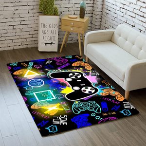 <span class=keywords><strong>Tapis</strong></span> de jeu pour zone de jeu, style cool pour garçons et adolescents, utilisation en <span class=keywords><strong>chambre</strong></span>, fabriqué à la machine, rembourré, adapté aux animaux domestiques, en polyester, antimicrobien - Product Image 1