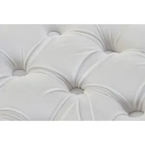 Reposapiés de MDF de Poliéster 78X78X40 Blanco - Product Image 3