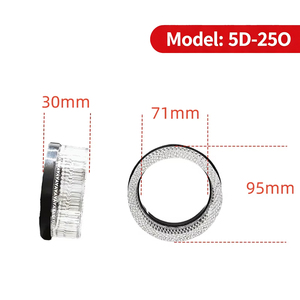 ไฟวงแหวน IDISON 5D-25O สว่างพิเศษ ขนาด 2.5 นิ้ว 12V RGB สำหรับตกแต่งไฟหน้ารถยนต์ ครอบไฟหน้า สำหรับรถยนต์ทุกประเภท - Product Image 1