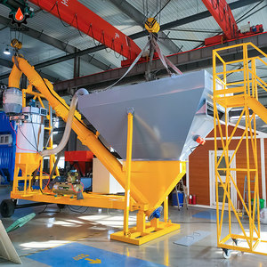 מעמיס בורגי נייד בעל יעילות גבוהה וללא אבק |   מכונת טעינה למשאיות של אבקת אפר פחם ואבקת צמנט - Product Image 2