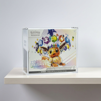 Boîte de protection en acrylique ETB avec fermeture magnétique, protection UV à 99 %, pour cartes Pokémon Elite Trainer Box, collection TCG, présentoir