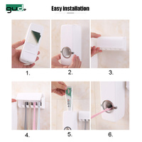 Oneup 2022 — support de brosse à dents en plastique, distributeur automatique de dentifrice, article en stock