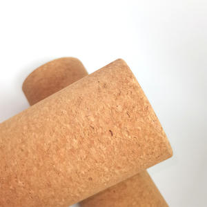 コークオーガニックヨガセットカスタムプリントマット木製エクササイズマッサージコルクローラーブロックジムフィットネスセット - Product Image 6