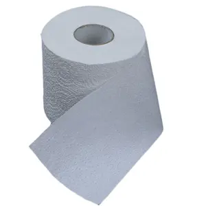 En iyi fiyat banyo mavi kağıt el havluları rulo çevre dostu kağıt havlu rulosu