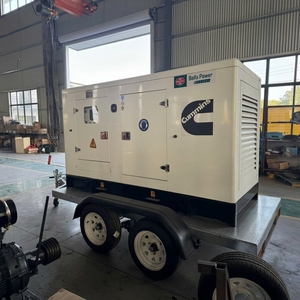 10kva 20kva 25kva 50kva 60kva 75kva 100kva 125kva 150kva 200kva Cumminss Engine <b>Generator</b> <b>Mobile</b> Trailer Type - Product Image 2