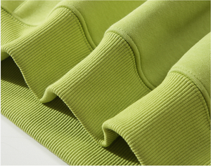 380GSM Heavy Cotton Hooded Sweatshirt Casual Daily Wear Warm Thick Fabric Solid Color Blank Hoodie - Product Image 6