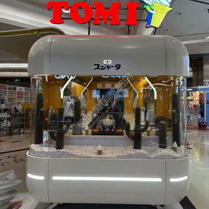 عربة طعام متنقلة للوجبات السريعة مع آلة للوجبات الخفيفة والوافل والحلوى والقهوة والجعة والشاي، مقطورة طعام من الألياف الزجاجية لبيع الهوت دوج ورقائق البطاطس مناسبة للتخييم - Product Image 6