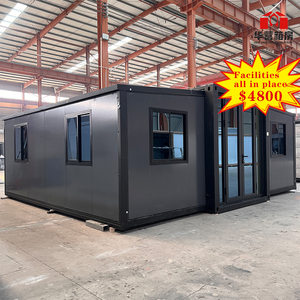20ft 30ft 40ft mở rộng gấp container nhà prefab đặt thép di động đúc sẵn nhà mô-đun <span class=keywords><strong>2</strong></span> 3 4 5 phòng ngủ - Product Image 1