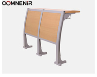 Table et chaise de salle de conférence universitaire Grande table de réunion Chaise de théâtre pour mobilier scolaire