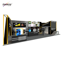 Système d'affichage Tianyu : Boîte à lumière LED 8x10 de luxe sans cadre, solution de marketing Aura pour la vente au détail, cadre en aluminium pour showroom