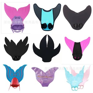 Aletas de natación para niños, silicona TPE, antideslizantes, cómodas y duraderas para entrenamiento de natación - Product Image 4