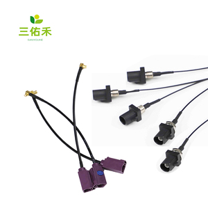 Câble coaxial connecteur OEM certifié 300mm, bormeau violet vers SM A mâle, pour <span class=keywords><strong>antenne</strong></span> - Product Image 1
