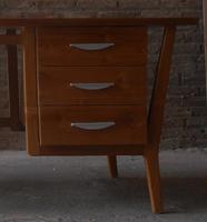 Meubles de bureau rétro modernes en bois de teck