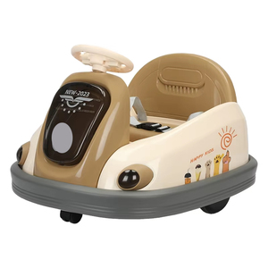 Coches de Choque Eléctricos para Niños, Juguete de Plástico con Funciones Educativas Tempranas, Tipo Kart - Product Image 2