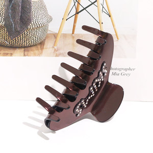 Pinzas para el Cabello de Marca Privada Xinmei, Pinzas Personalizadas con Logotipo, Pinzas para el Cabello con Pedrería Brillante y Logotipo Personalizado para Mujer - Product Image 4