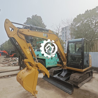 Mini-excavatrice Caterpillar 305.5 d'origine, fiable, compacte, sur chenilles, hydraulique, moteur, boîte de vitesses, pompe, moteur, modèle 2024, 5