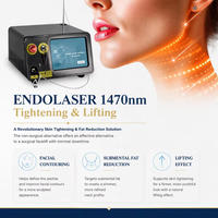 Appareil de liposuccion par laser Fiberlift, dissolvant de graisse, 1470 nm, endolaser, lifting du visage, rajeunissement de la peau