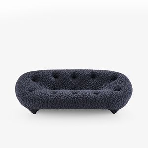 Sofá Moderno Minimalista en Forma de Media Luna, Sofá de Lujo con Respaldo Bajo y Forma Orgánica para Sala de Estar de Hotel - Product Image 1