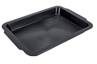 Plaque de cuisson rectangulaire en acier au carbone durable FERTILE, antiadhésive, compatible lave-vaisselle, pour la cuisine domestique, épaisseur 0,6 mm
