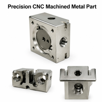 Bloque de Colector de Aluminio 6061 Mecanizado por CNC, Fresado, Taladrado y Roscado de Precisión, Piezas OEM, Suministro al por Mayor de Fábrica