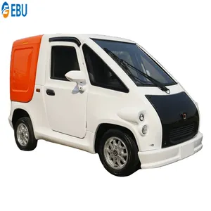 מכירה EEC L6e COC ליתיום סוללה אירופה בריטניה 4 גלגל מיני משאית ואן מטען 72V 7000W משלוח חשמלי רכב