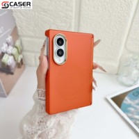Nouvelle Arrivée Étui de Téléphone Pliable en PC Couleur Unie Simple pour Samsung Z Fold 8/Ultra Housse de Protection Intégrale à Charnière Tendance