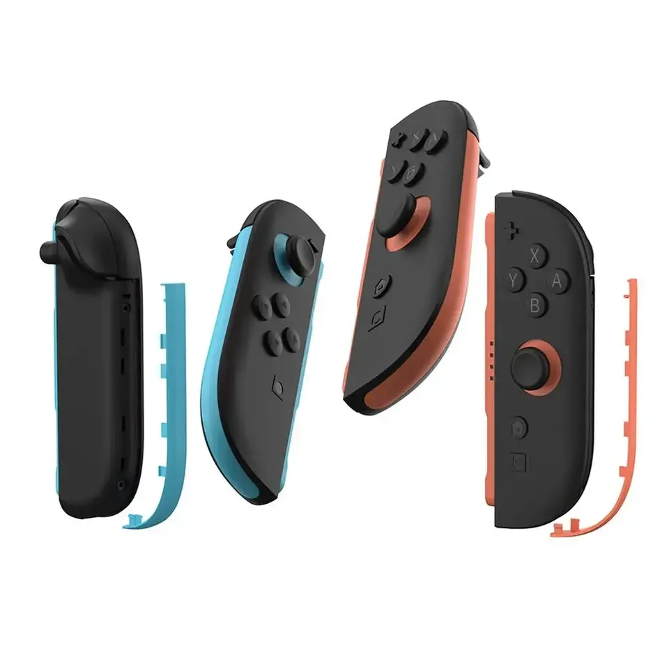 Decorative Joy-Con Covers for Nintendo Switch 2 - Blue & Red