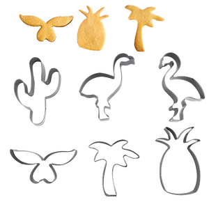 <span class=keywords><strong>Emporte</strong></span>-pièces en acier inoxydable mignons, motifs flamants roses et <span class=keywords><strong>cactus</strong></span>, résistants à la chaleur, compatibles lave-vaisselle, outils de pâtisserie, moules DIY pour la cuisine - Product Image 1