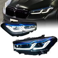 Phare laser automatique pour BMW G30, phare F90 LCI G31 - Nouvelle forme d'ampoule D2S, phare modifié, accessoires de voiture