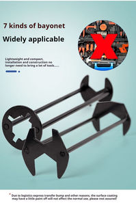 Customizable OEM Bathroom Sink Wrench Artifact Installation and Disassembly Faucet Hose <b>Socket</b> Repair with Function Sink Wrench - Product Image 3