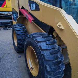 รถตักดินขนาดเล็ก246C รถหนอนผีเสื้อแบบใช้แล้วน้ำหนัก2-4ตันรับน้ำหนักได้สูงสุดพร้อมส่วนประกอบหลักของเครื่องยนต์และมอเตอร์ - Product Image 3