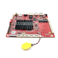 Carte Android YS-A88 prend en charge la sortie de signal eDP LVDS puce d'entrée USB RJ45 RK3399 4G SIM Wi-Fi réseau LCD carte mère Android