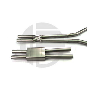 วาล์วอัจฉริยะสำหรับ <span class=keywords><strong>Ford</strong></span> <span class=keywords><strong>Mustang</strong></span> <span class=keywords><strong>GT</strong></span> <span class=keywords><strong>5.0</strong></span>ปรับเปลี่ยนท่อไอเสียแบบ catback ประสิทธิภาพสูงดัดแปลงการแข่ง - Product Image 4