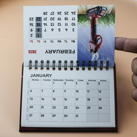 Calendrier de bureau hebdomadaire GemFully, idée de calendrier en maille, calendrier personnalisé pour enseignant, calendrier de table unique
