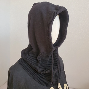 Nouveau Passe-Montagne d'Hiver Capuche Écharpe Chapeau Femme Ski Chaud Protection Oreilles et Cou Pull <span class=keywords><strong>Bonnet</strong></span> Tricoté <span class=keywords><strong>avec</strong></span> Cordon - Product Image 4