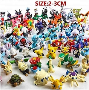 Figurines en PVC personnalisées tendance, adorables, petites figurines en plastique et en caoutchouc de dessins animés pour les enfants, pour le jeu et la décoration de la chambre - Product Image 2