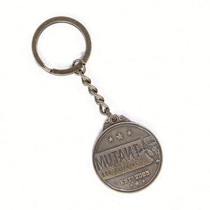 Promotional Custom Your Logo Metal Luxury Keychain Charms Gold Metal Keychain Charm Professions Keychains - Product Image 1